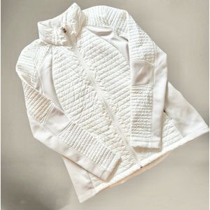 Calia Hybrid Full Zip Jacket XL New without tags Cream